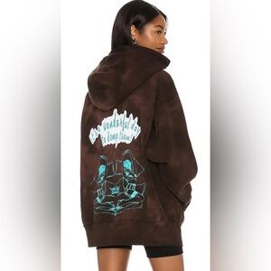 Boys Lie It's A Wonderful Day To Dump Him Hoodie In Brown One size 100% Cotton